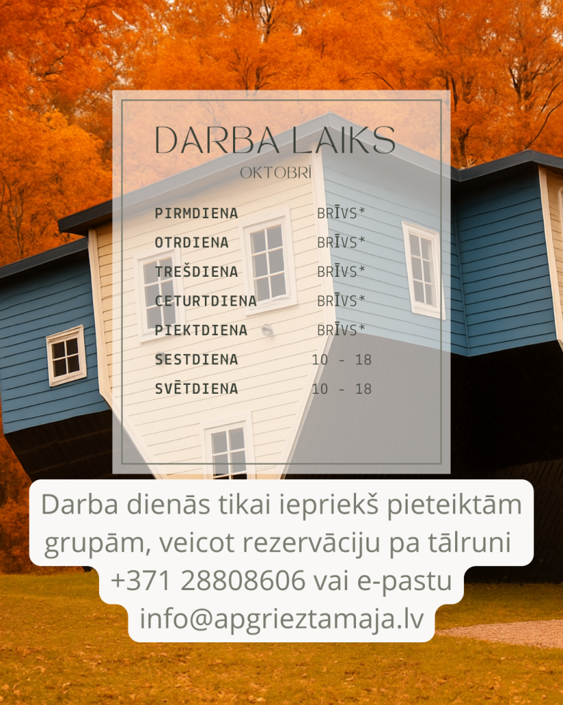 Darba laiks oktobrī