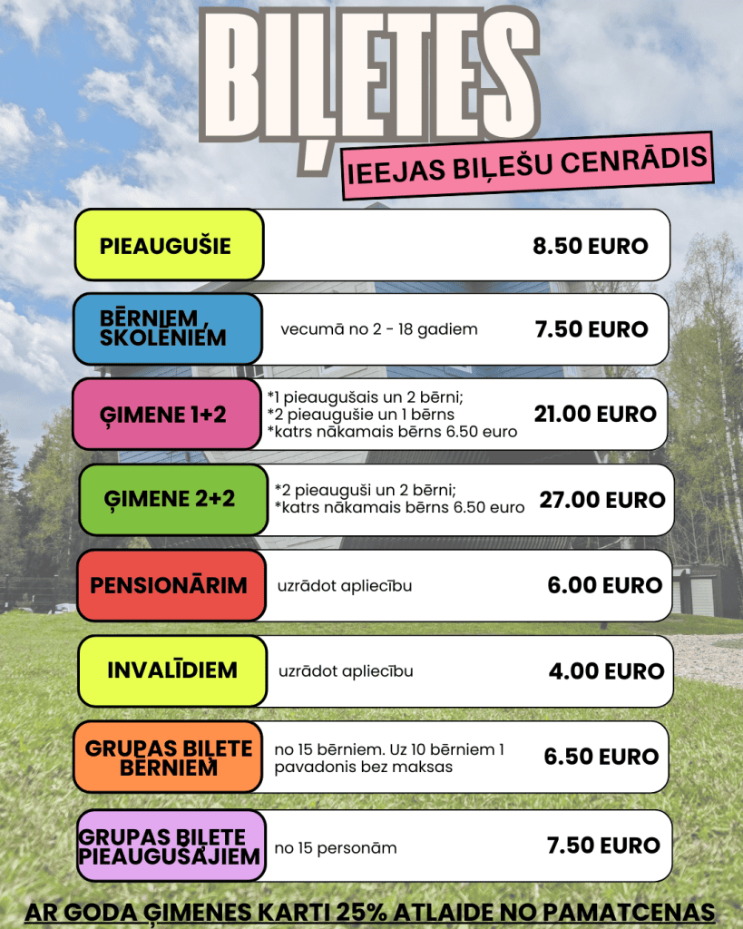 biļešu cenas