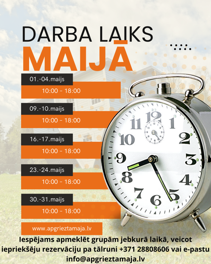 Darba laiks maijā