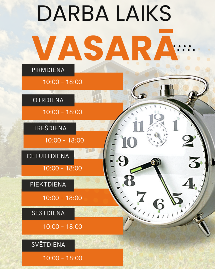 darba laiks vasarā